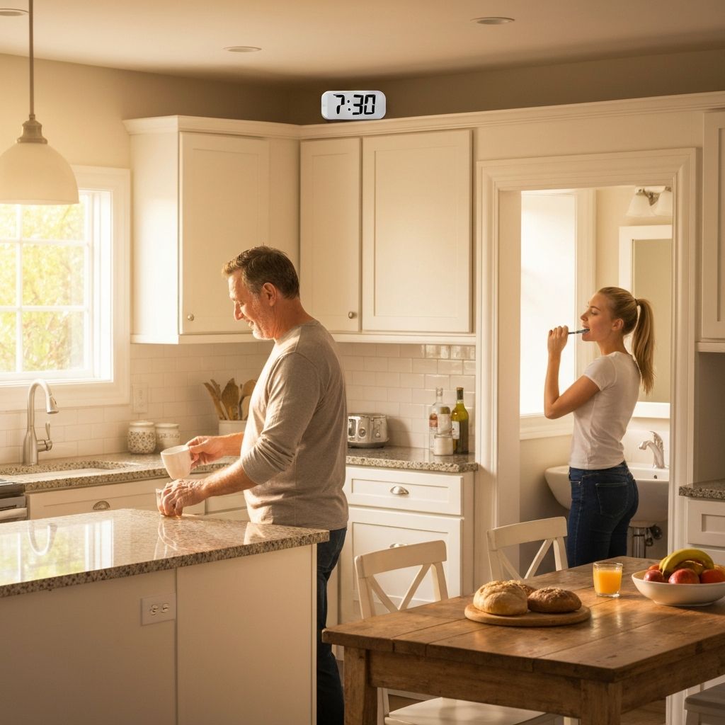 Tagesablauf und Mahlzeiten